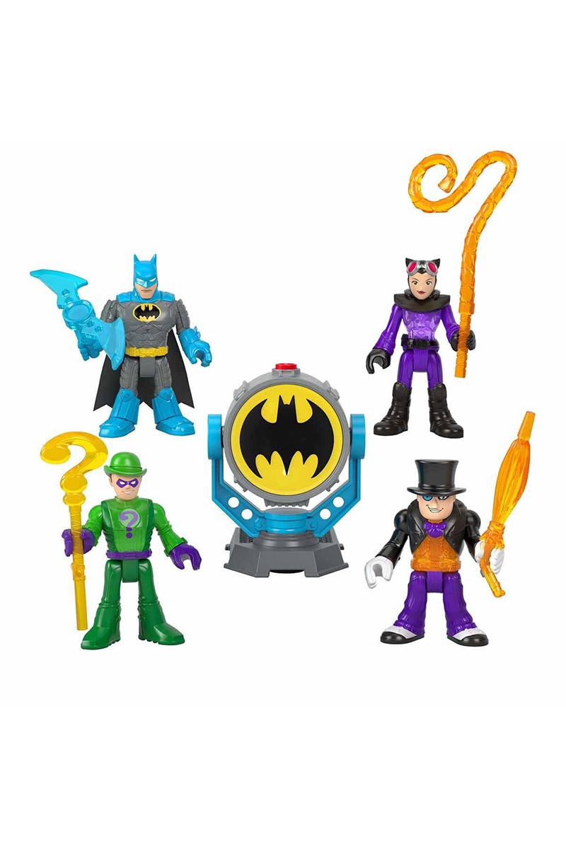 Oyuncak Imaginext DC Super Friends BatTech Bat Signal Figür Seti HDF47 Oyuncak Imaginext DC Super Friends BatTech Bat Signal Figür Seti HDF47
