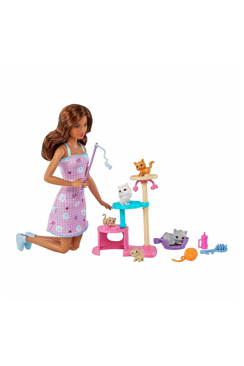 Barbie ve Yavru Kedileri Oyun Seti Barbie ve Yavru Kedileri Oyun Seti