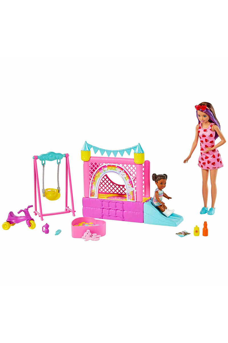 Barbie Bebek Bakıcısı Skipper Oyun Evi Seti