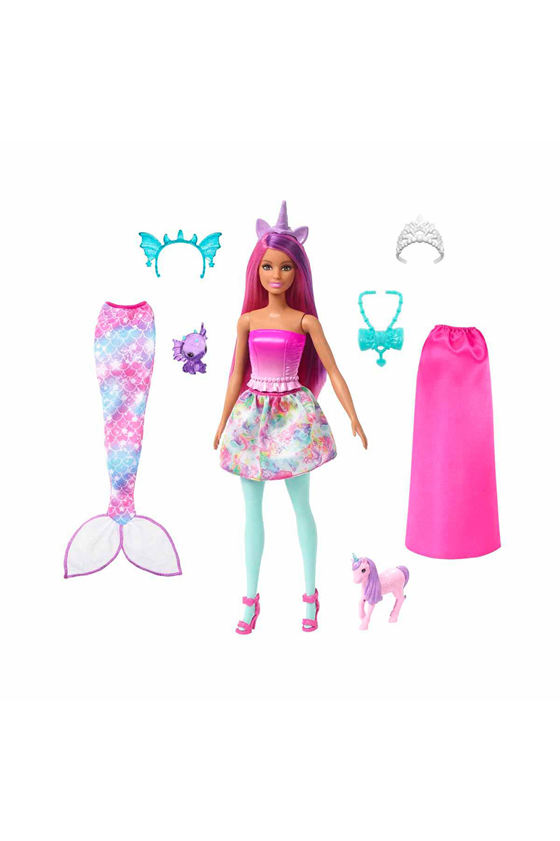 Oyuncak Barbie Dreamtopia Bebek ve Aksesuarları HLC28
