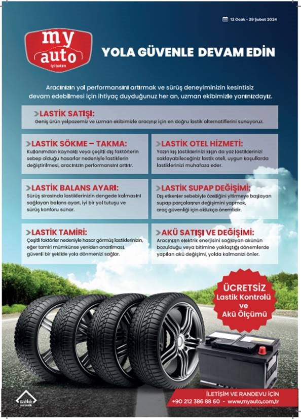 Lastik Değişim(Balans Dahil) 16 Inc Kadar