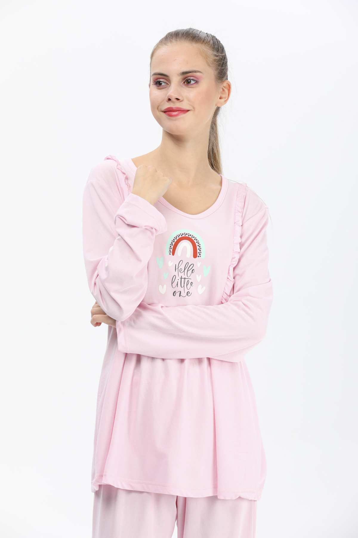 Shefame Hamile Pijama Takım 232PM201LY Shefame Hamile Pijama Takım 232PM201LY