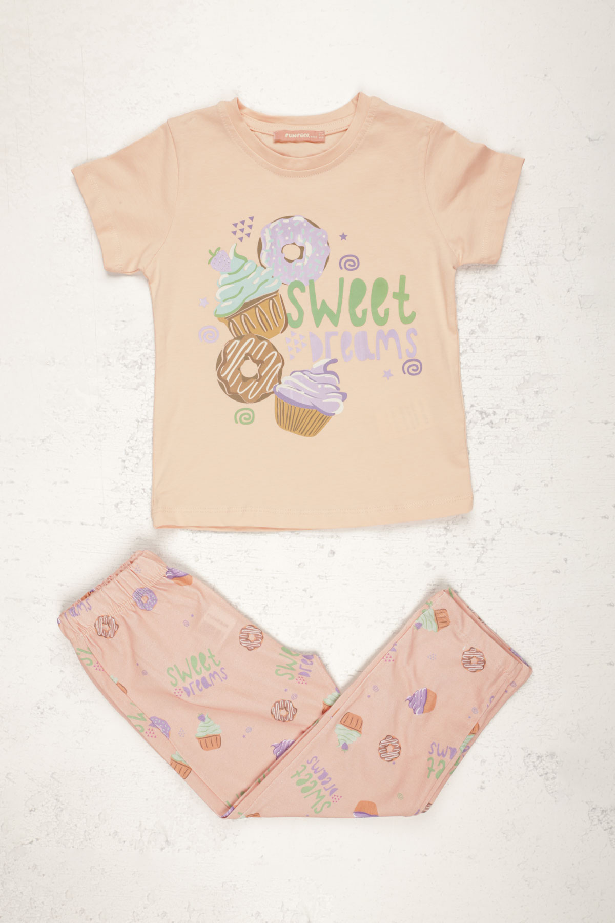 Funfair Kız Çocuk Pijama Takımı 2223YZ13PE Funfair Kız Çocuk Pijama Takımı 2223YZ13PE