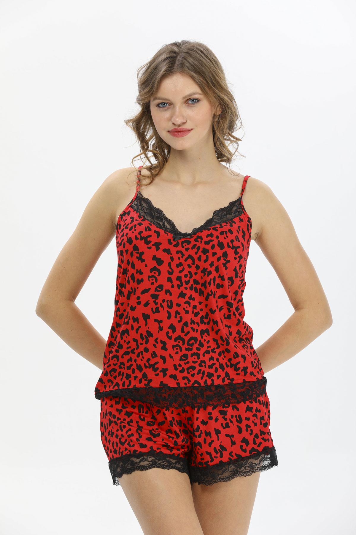 Shefame Şortlu Pijama Takımı 231PJ021IT.6621 Shefame Şortlu Pijama Takımı 231PJ021IT.6621