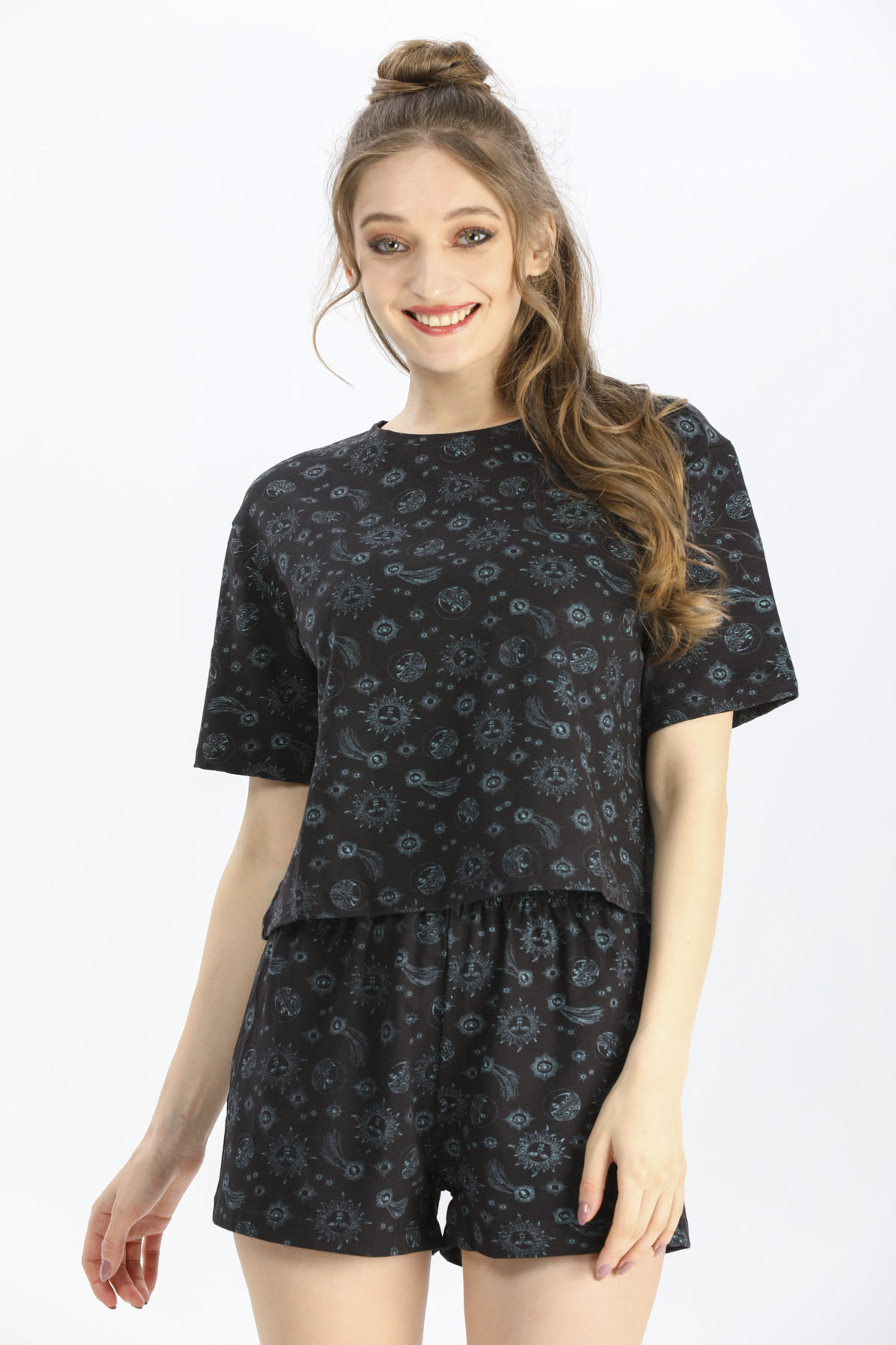 Shefame Şortlu Pijama Takımı 231PJ030IT.OV