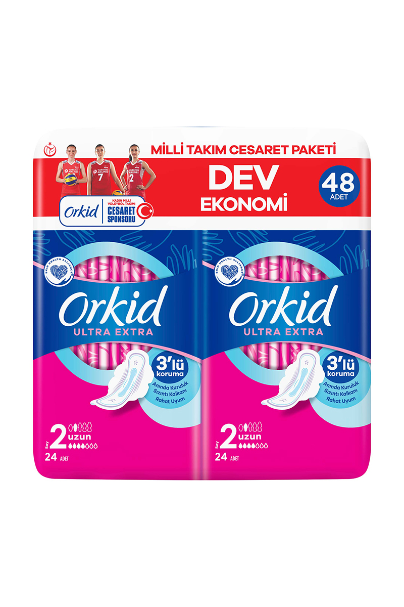 Orkid Ultra Ekstra Cesaret Paketi Uzun 48 Li