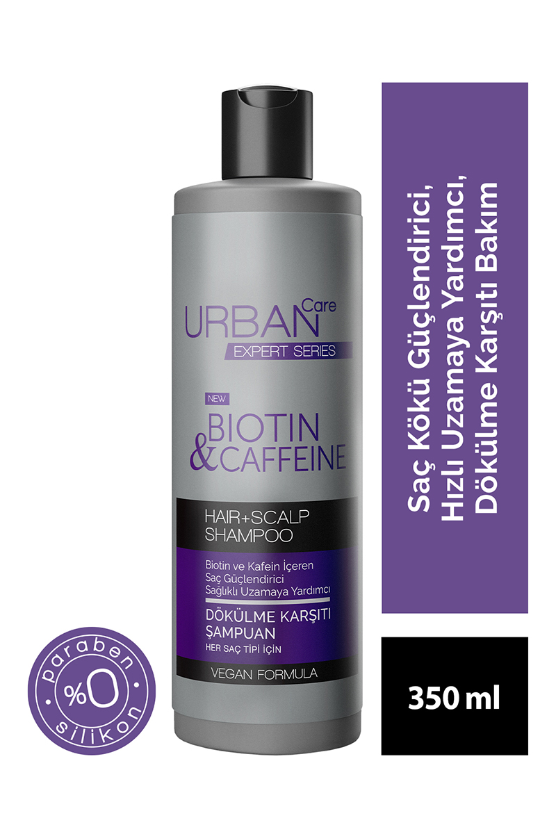 Urban Care Expert Bıotin & Caffein 350ml Şampuan Urban Care Expert Bıotin & Caffein 350ml Şampuan