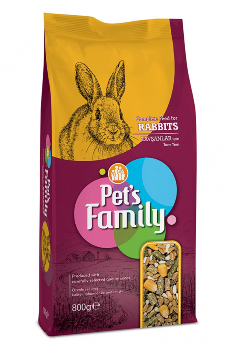Pets Family Tavşan Yemi 800g