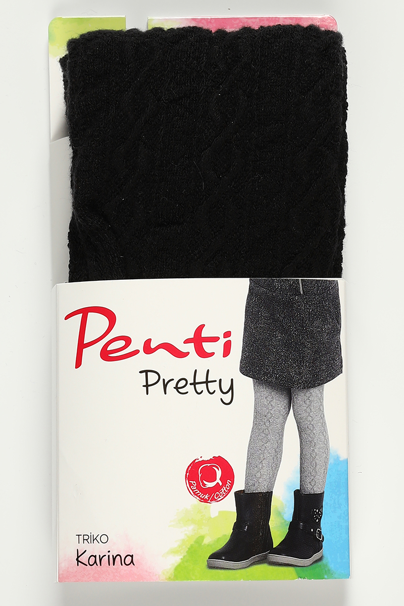 Pretty Kız Çocuk Külotlu Çorap Karina 500