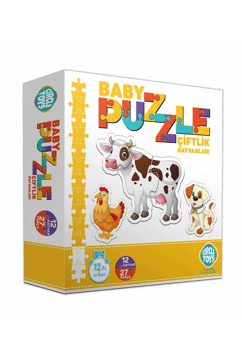 Oyuncak Baby Puzzle Çiftlik Hayvanları CRCL020 Oyuncak Baby Puzzle Çiftlik Hayvanları CRCL020