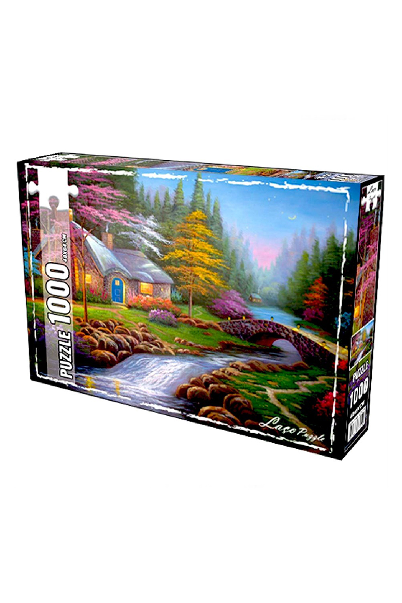Laço Puzzle 1000 Parça Ay Kulübesi