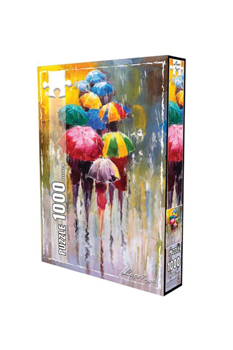 Laço Puzzle 1000 Parça Renkli Şemsiyeler