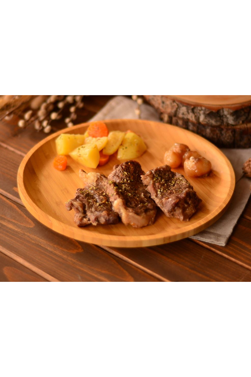 Bambum Penne Yuvarlak Tabak 25 Cm B0136