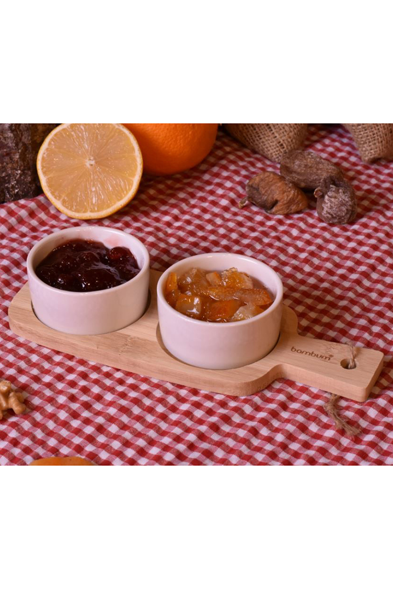 Bambum Dimitra Porselen Sosluk 3 Parça B1562