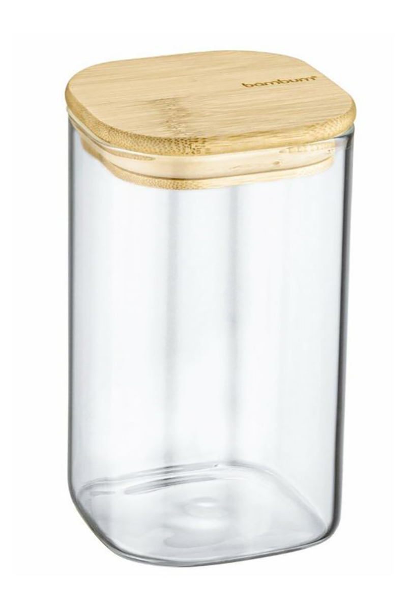 Bambum Cubic Cam Saklama Kabı 800ML