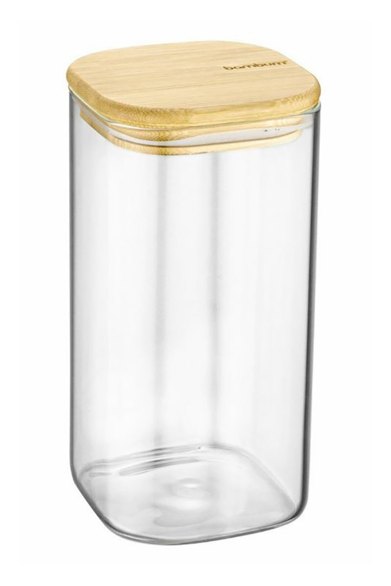 Bambum Cubic Cam Saklama Kabı 1100ML