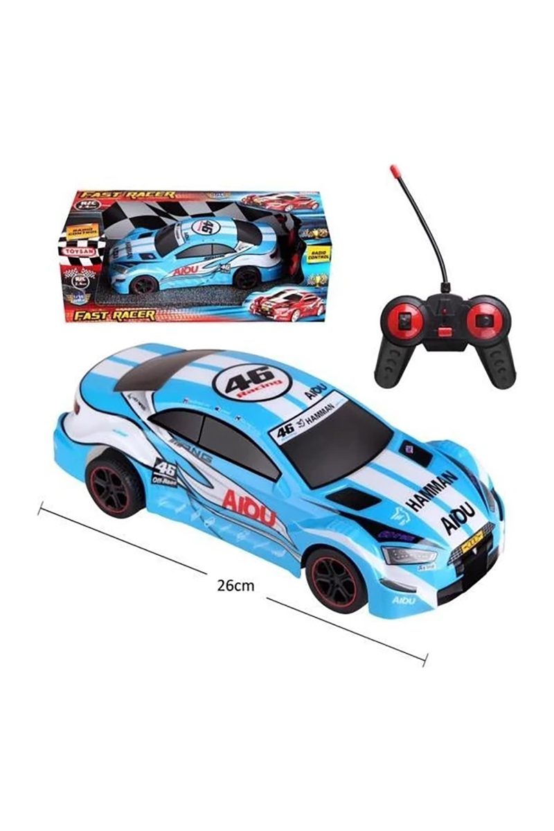 Oyuncak Uzaktan Kumandalı Fast Racer 1/16 Ölçekli Araba