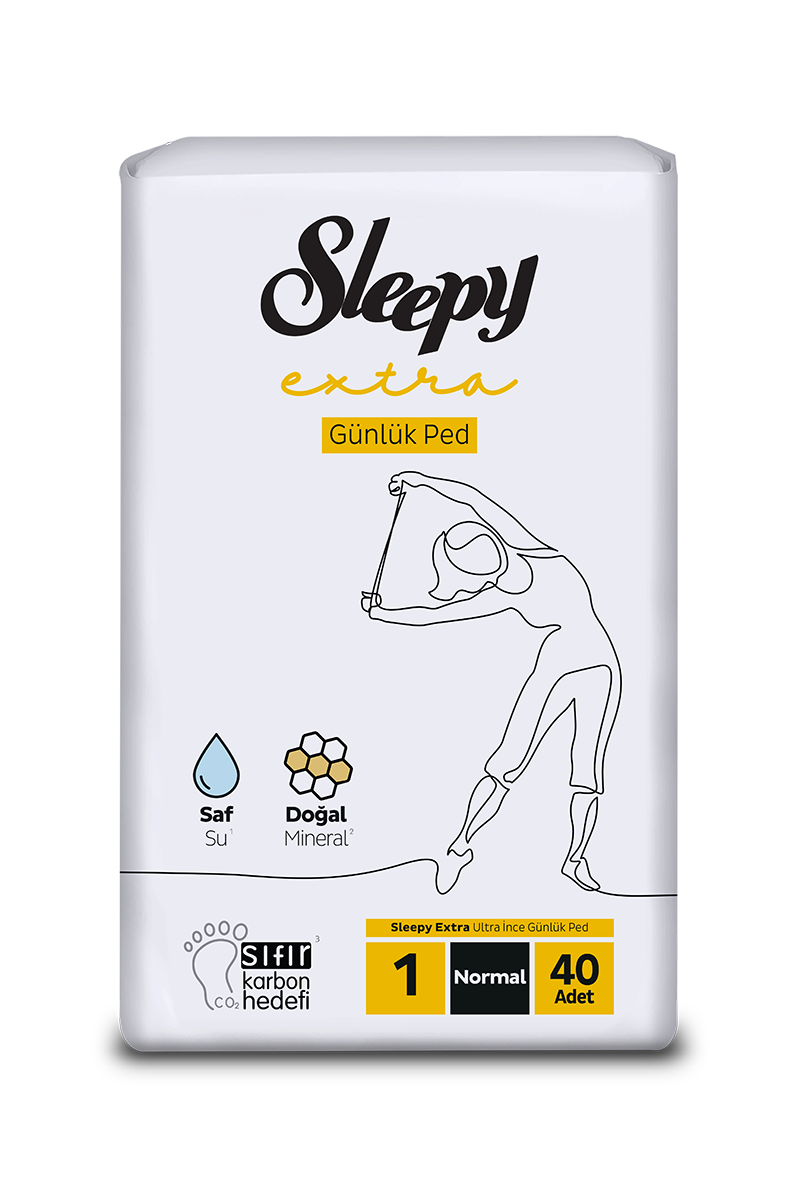 Sleepy Günlük Ped Extra Normal 40'lı