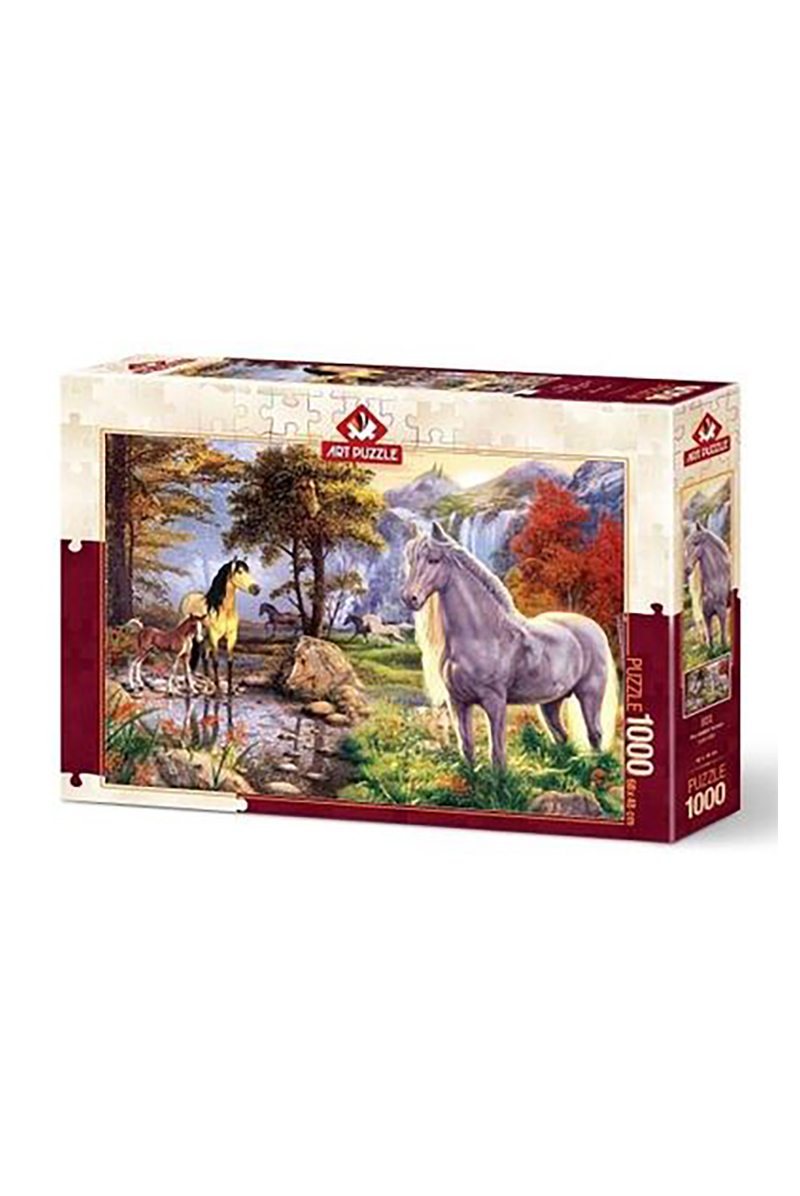 Art Puzzle Saklı Atlar 1000 Parça Puzzle