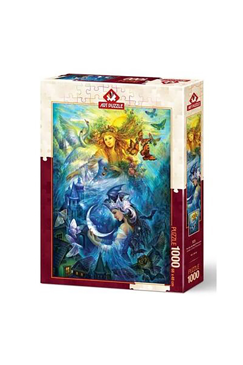 Art Puzzle Gündüz Ve Gece Prensesleri 1000 Parça