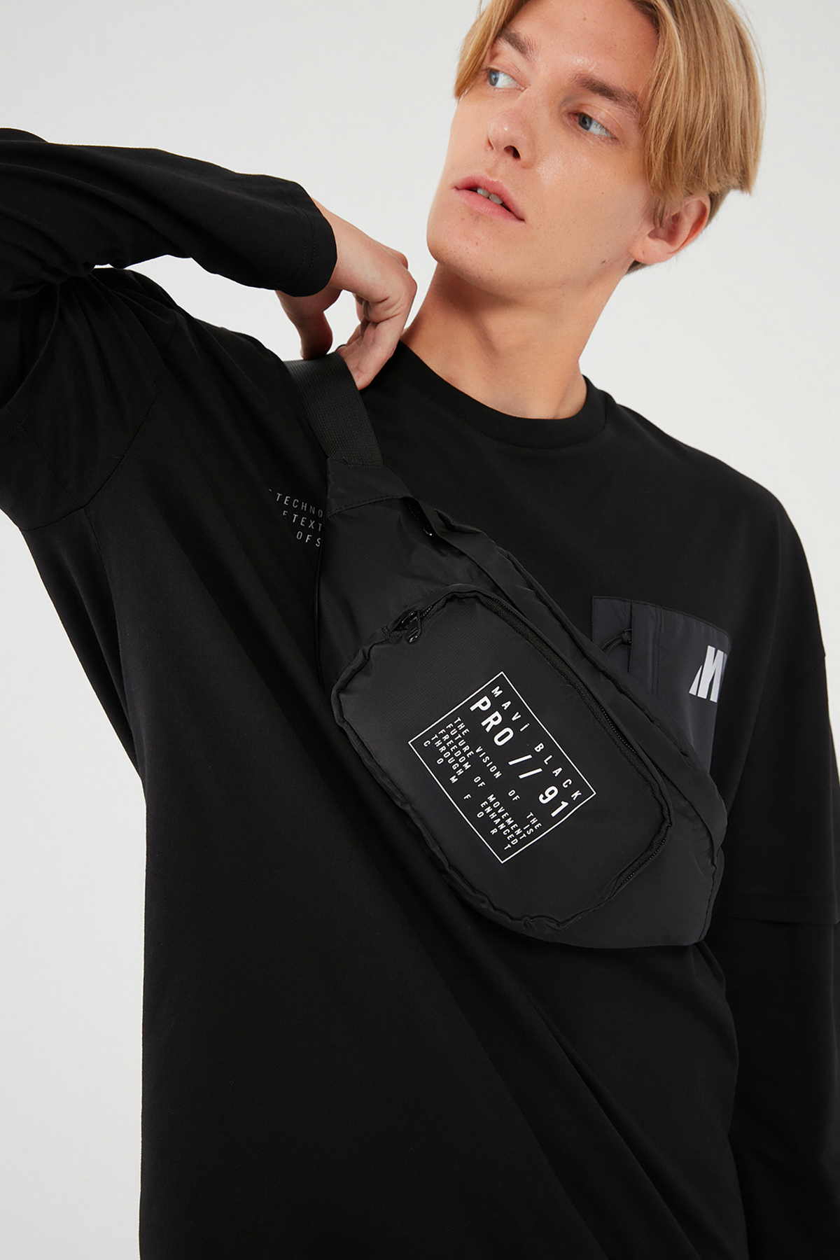 Mavi Erkek Bel Çantası M092484 Mavi Erkek Bel Çantası M092484