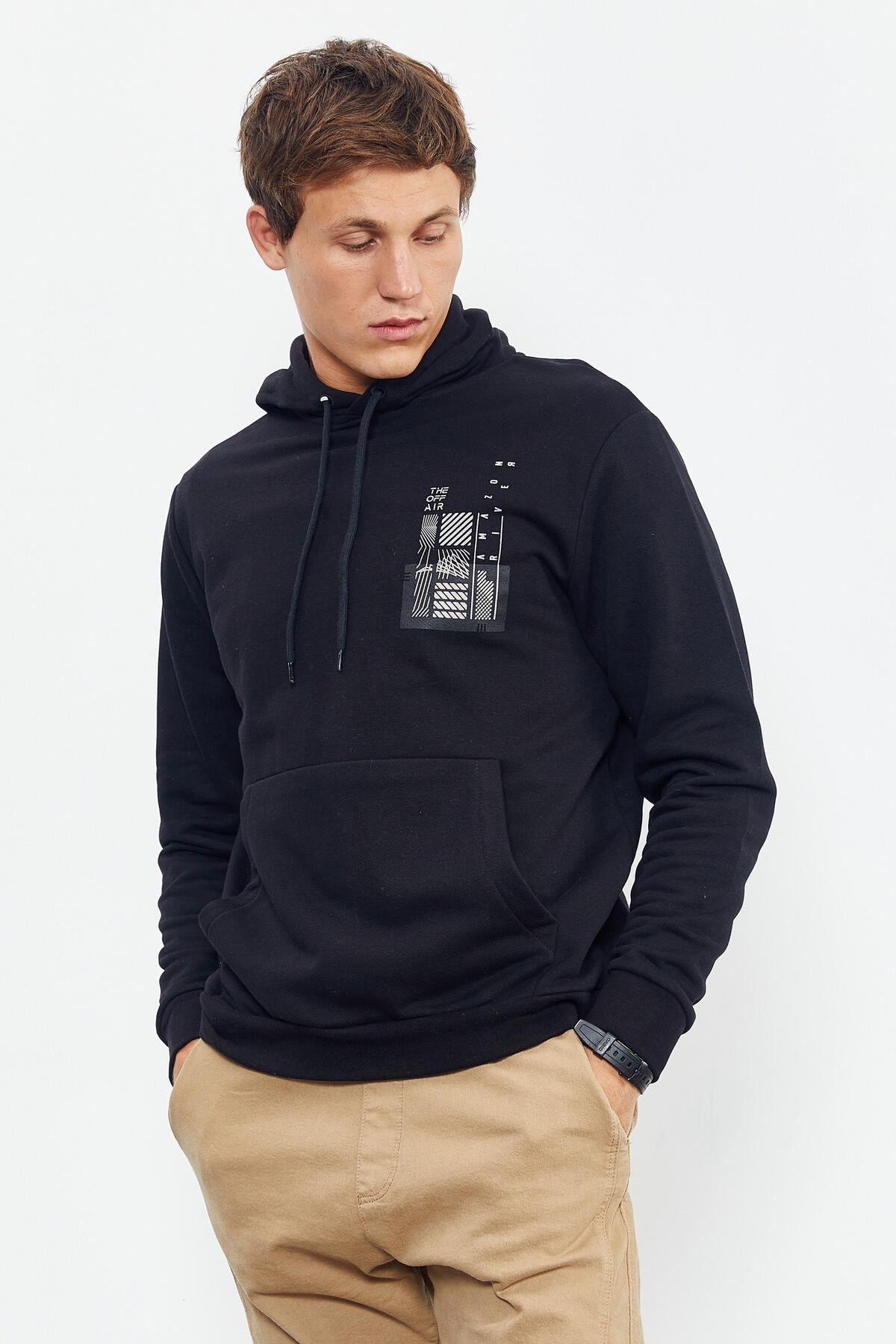 Tommy Life Erkek Sweatshirt 88017 SIYAH