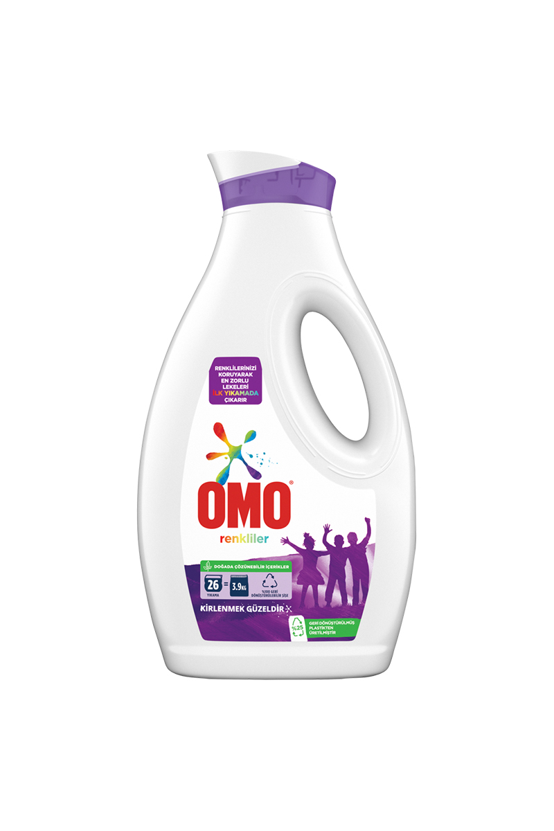 Omo Sıvı Çamaşır Deterjanı 1690 ml Renkliler Omo Sıvı Çamaşır Deterjanı 1690 ml Renkliler
