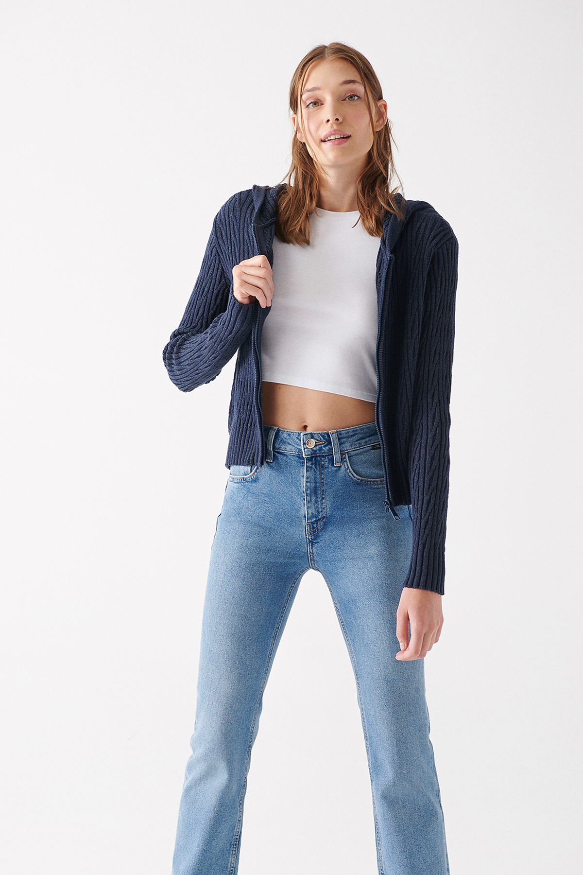 Mavi Kadın Hırka M1710109-70488 Mavi Kadın Hırka M1710109-70488