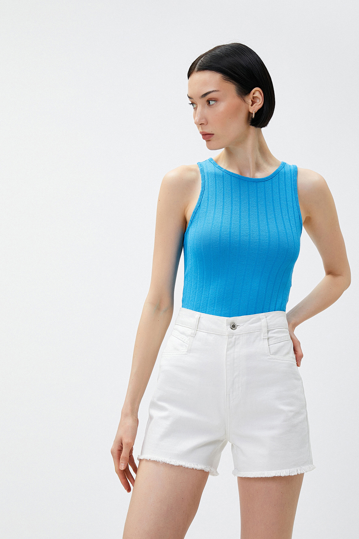 Koton Kadın Atlet 3SAK10015EK637 Koton Kadın Atlet 3SAK10015EK637