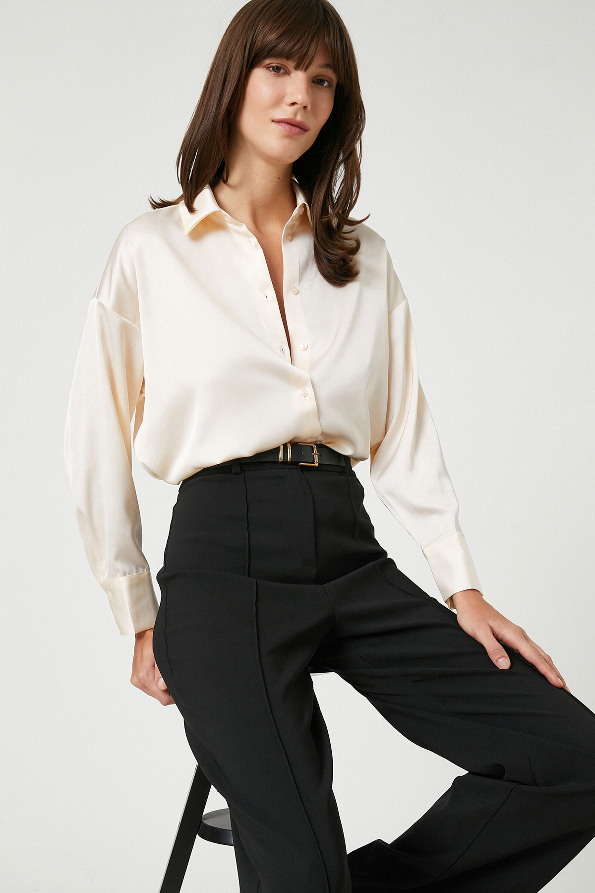 Koton Kadın Gömlek 3SAK60024UW