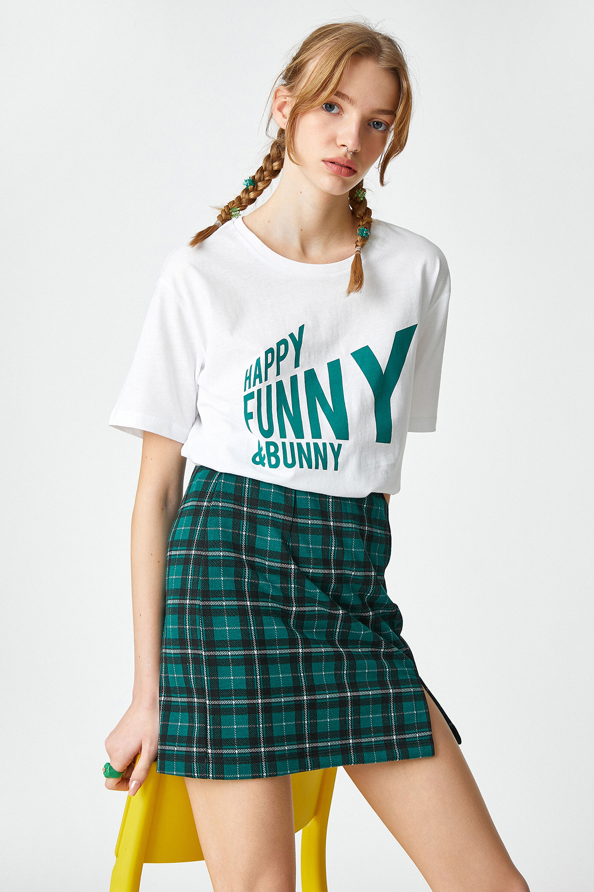 Koton Kadın Tişört 3SAL10063IK Koton Kadın Tişört 3SAL10063IK