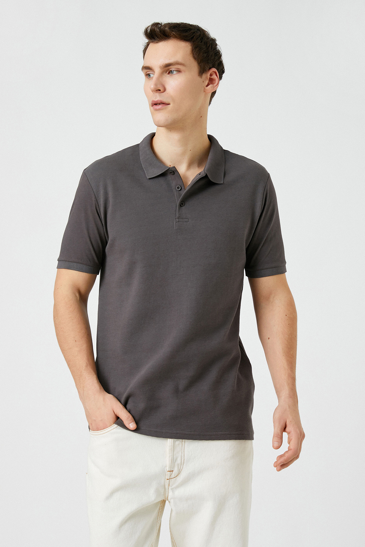 Koton Erkek Tişört 3SAM10010MK Koton Erkek Tişört 3SAM10010MK