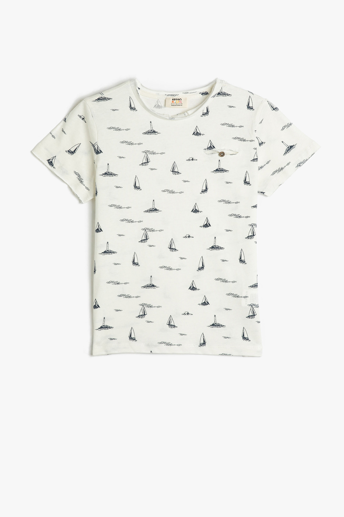 Koton Erkek Çocuk Tişört 3SKB10076TK Koton Erkek Çocuk Tişört 3SKB10076TK