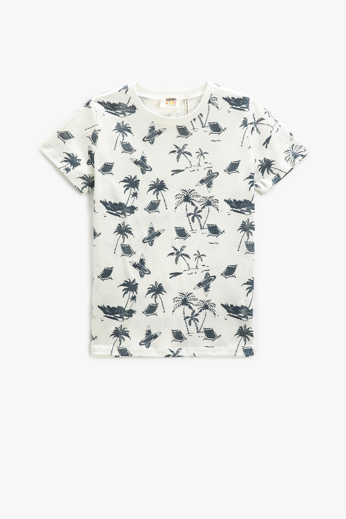 Koton Erkek Çocuk Tişört 3SKB10091TK Koton Erkek Çocuk Tişört 3SKB10091TK