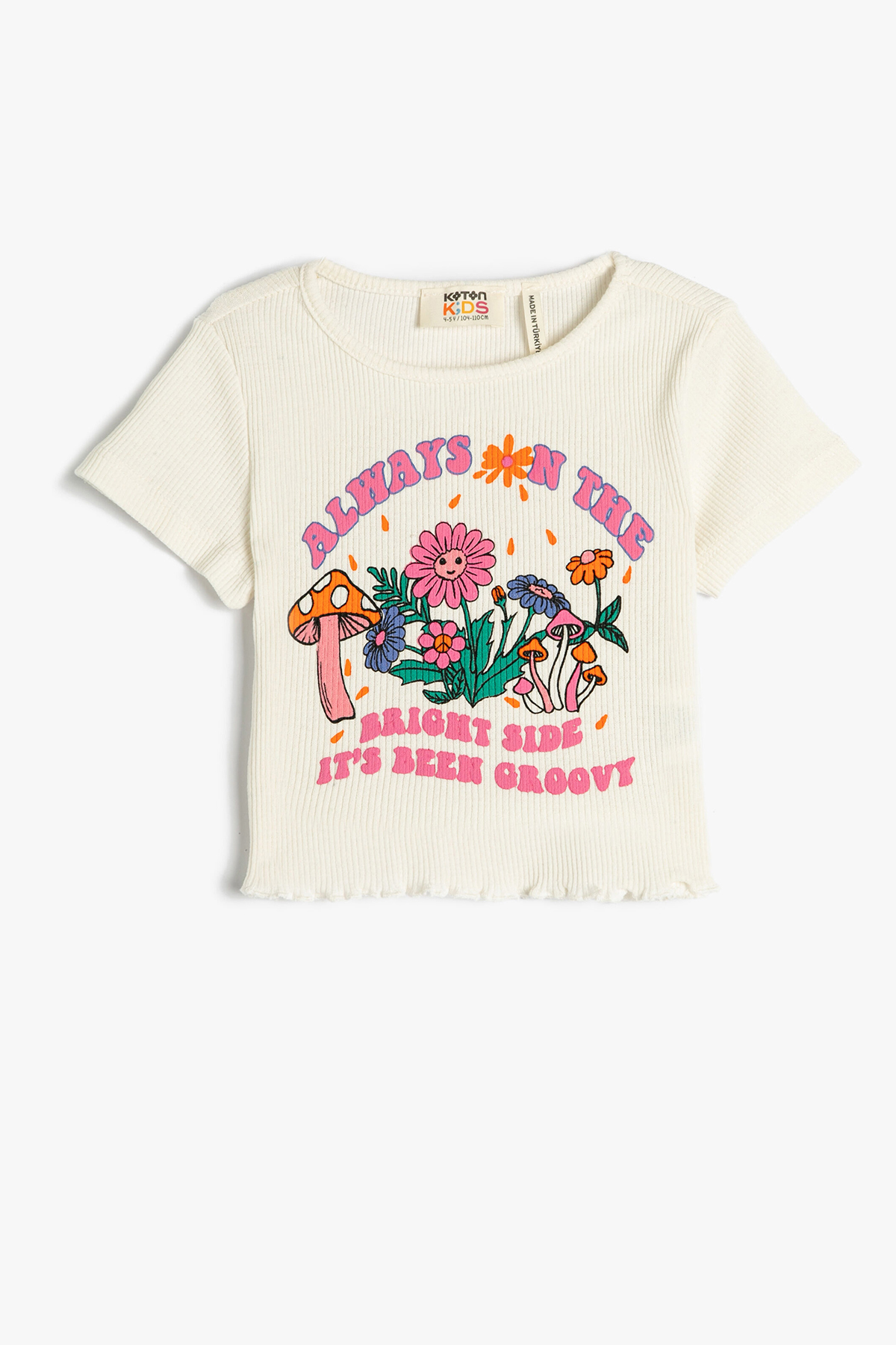 Koton Kız Çocuk Tişört 3SKG10040AK Koton Kız Çocuk Tişört 3SKG10040AK