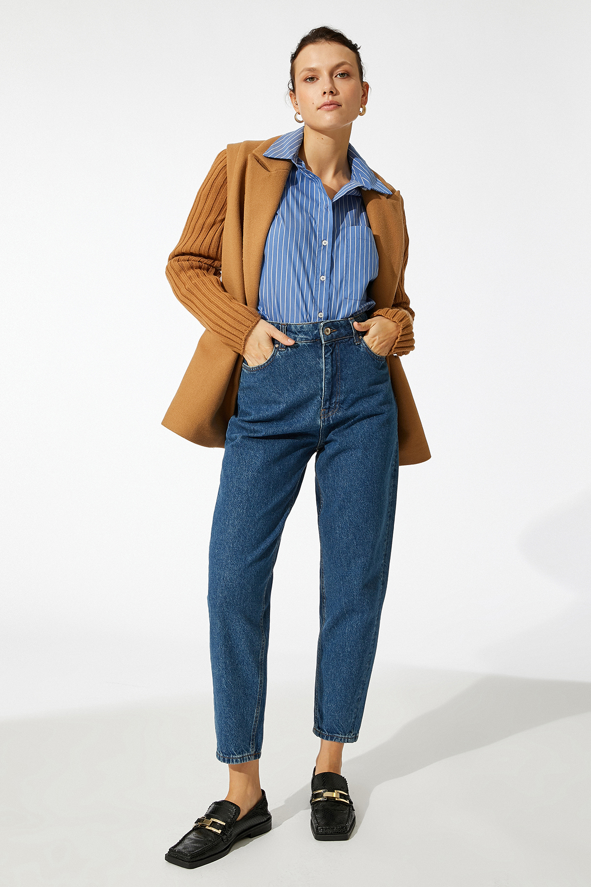 Koton Kadın Kot Pantolon 3WAL40264MD