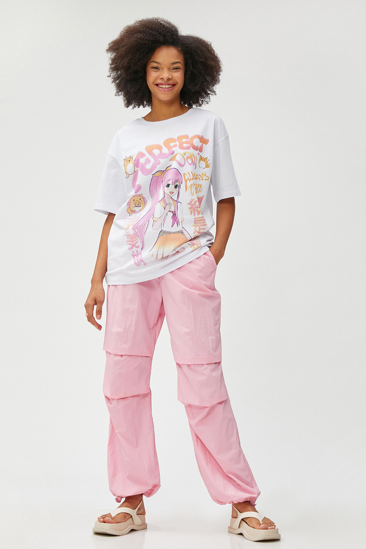 Koton Kadın Tişört 3SAL10302IK Koton Kadın Tişört 3SAL10302IK