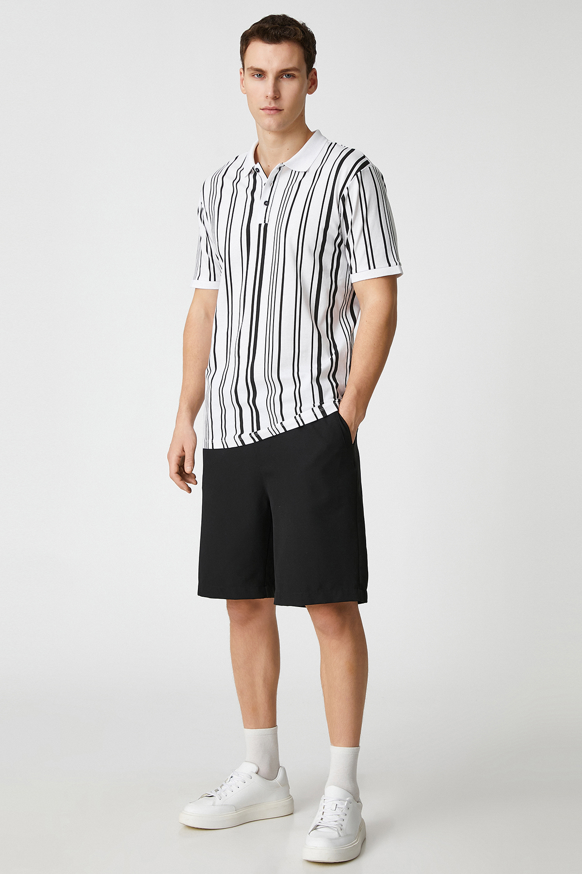 Koton Erkek Tişört 3SAM10045MK Koton Erkek Tişört 3SAM10045MK