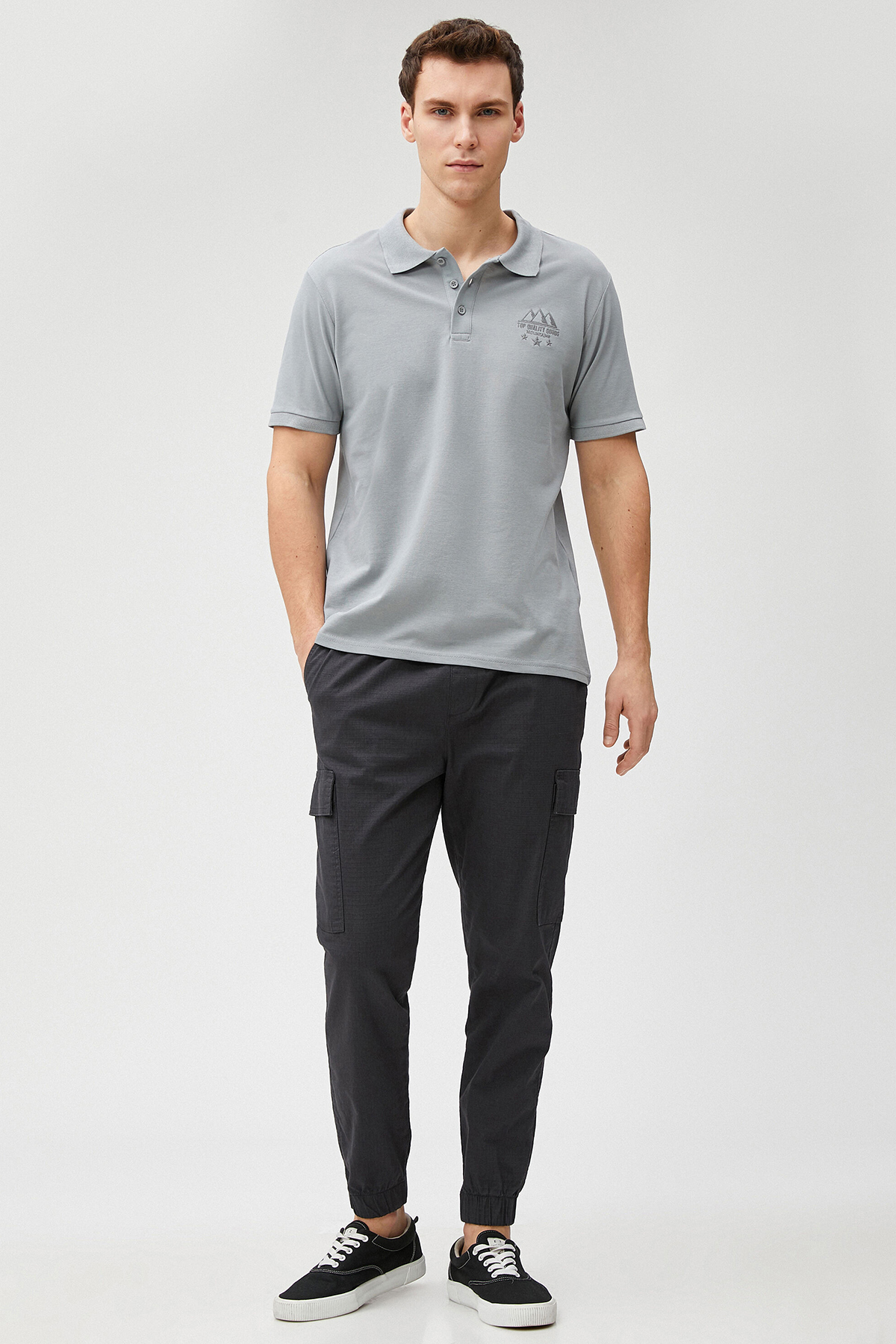 Koton Erkek Tişört 3SAM10057MK Koton Erkek Tişört 3SAM10057MK