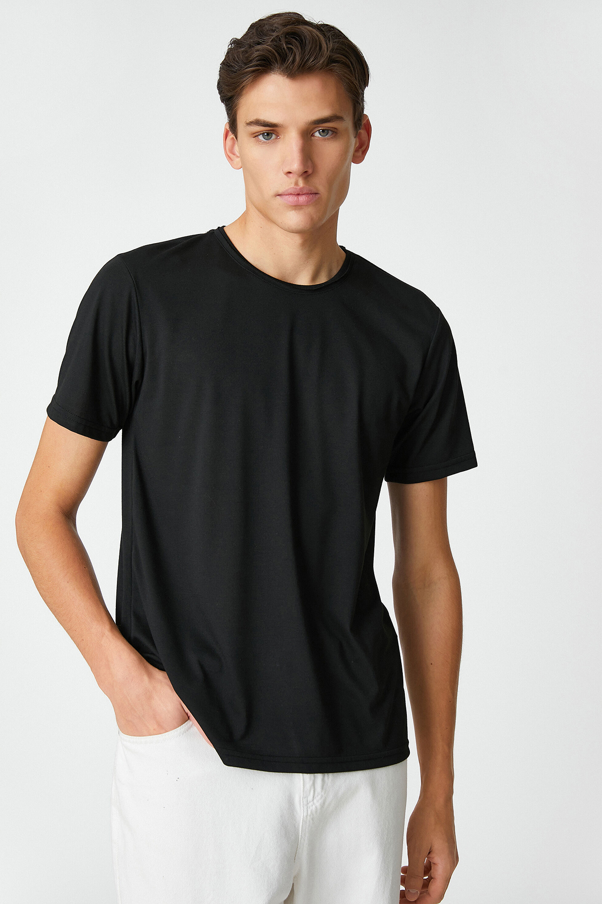 Koton Erkek Tişört 3SAM10186HK Koton Erkek Tişört 3SAM10186HK