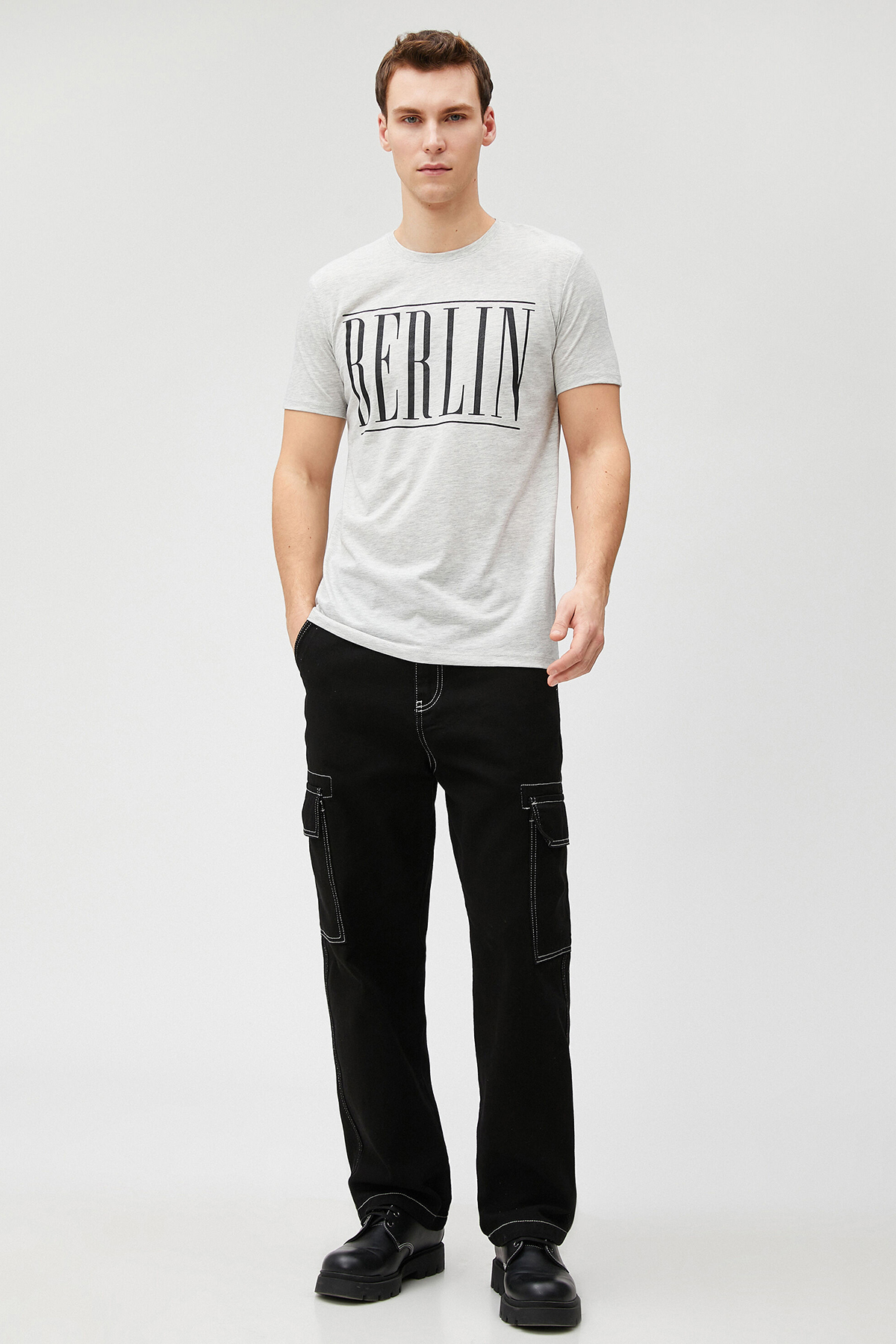 Koton Erkek Tişört 3SAM10210HK