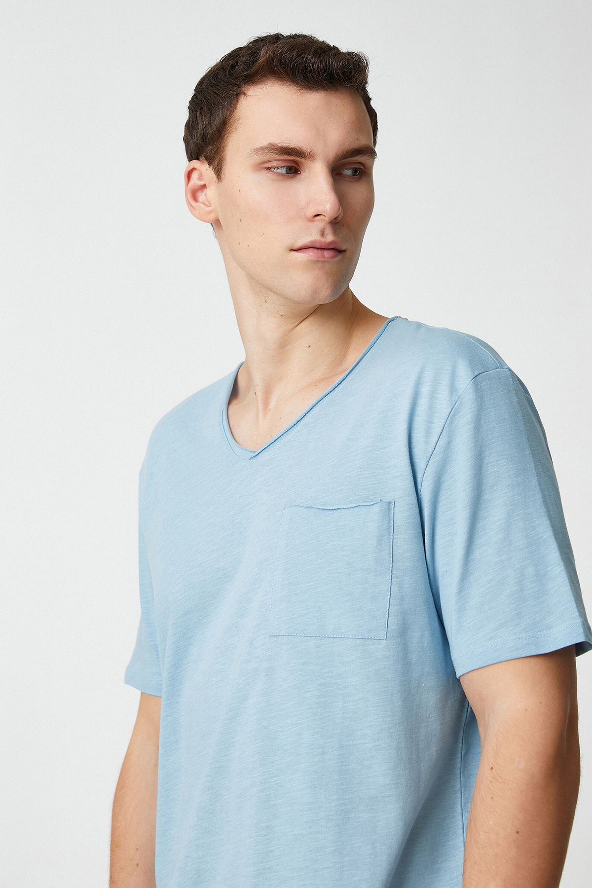 Koton Erkek Tişört 3SAM10289HK Koton Erkek Tişört 3SAM10289HK