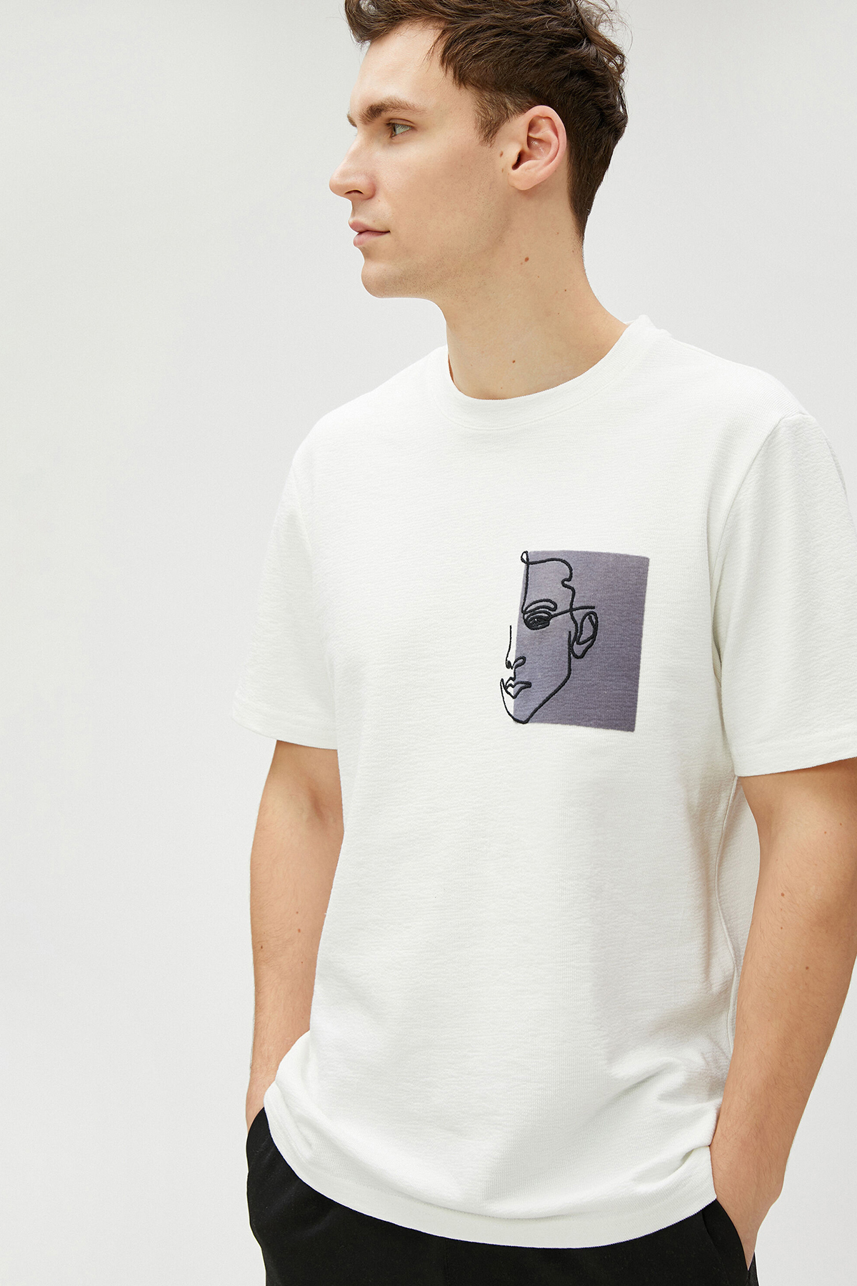 Koton Erkek Tişört 3SAM10455HK