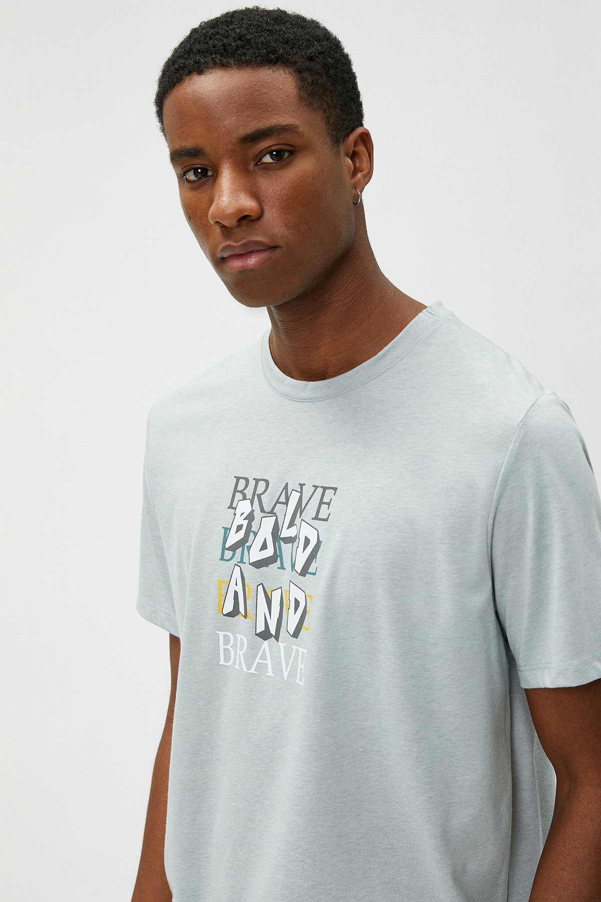 Koton Erkek Tişört 3SAM10458HK