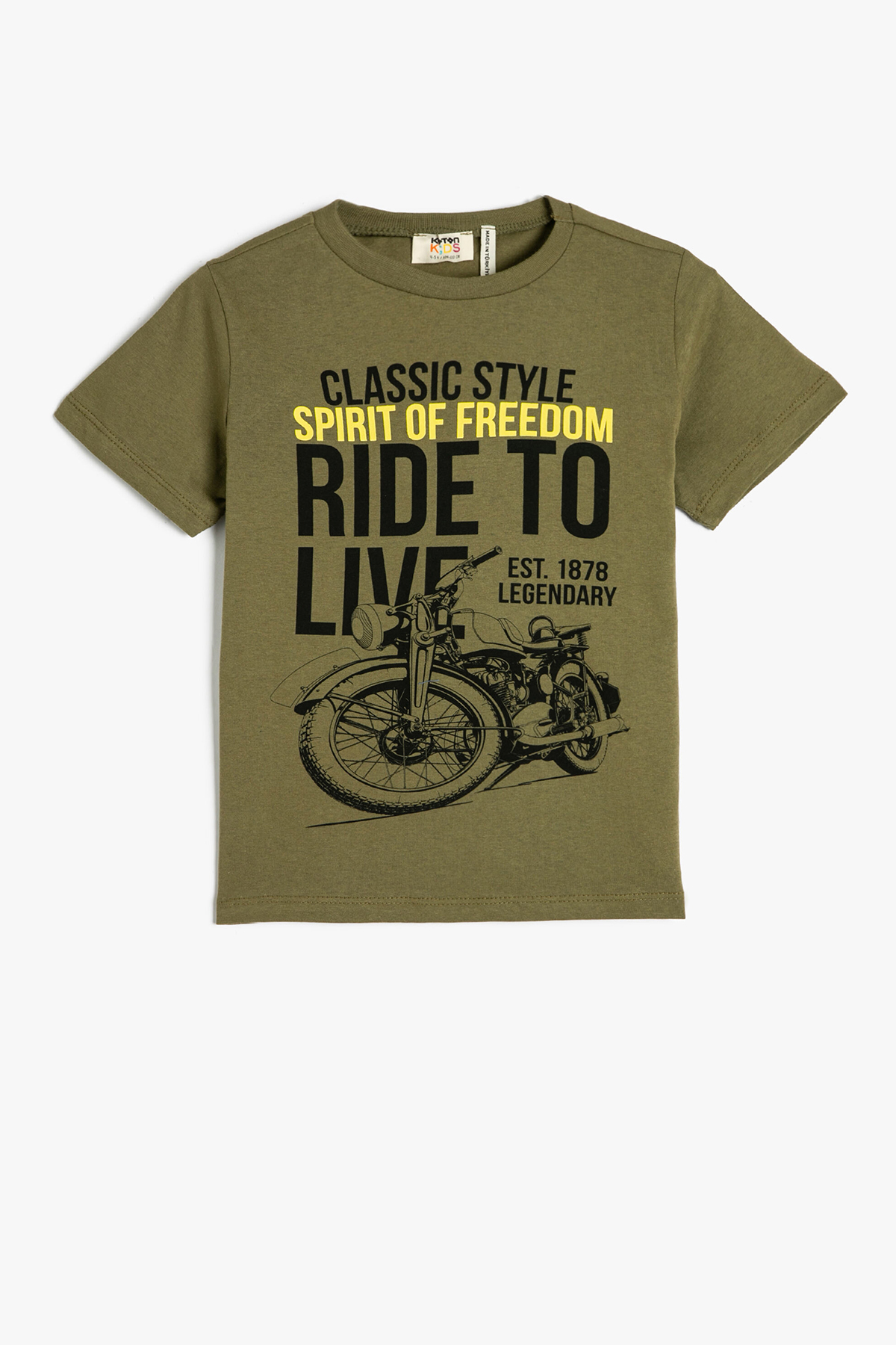 Koton Erkek Çocuk Tişört 3SKB10224TK Koton Erkek Çocuk Tişört 3SKB10224TK