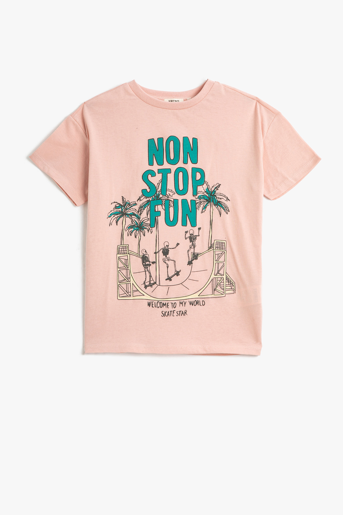 Koton Erkek Çocuk Tişört 3SKB10241TK Koton Erkek Çocuk Tişört 3SKB10241TK