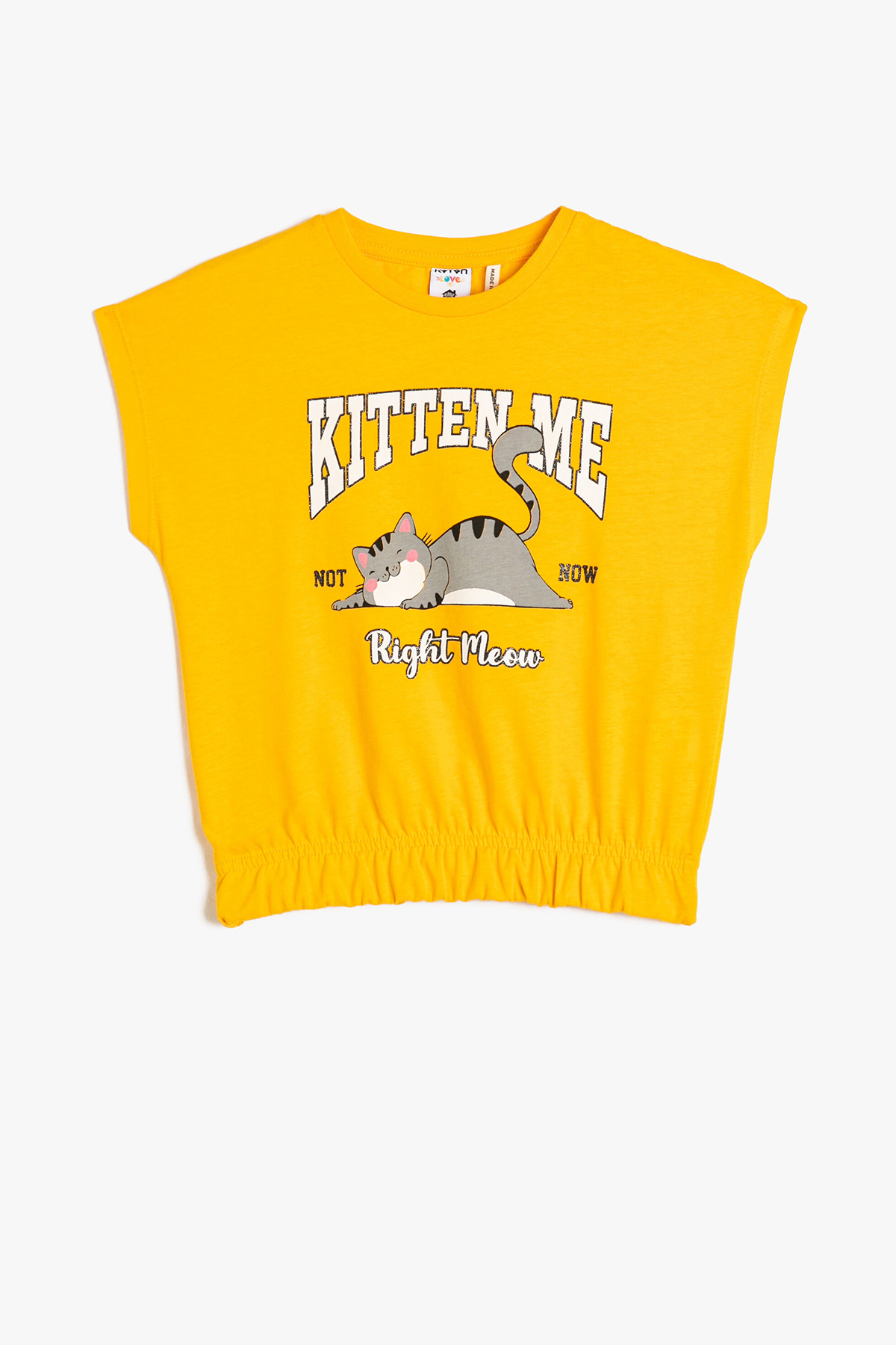 Koton Kız Çocuk Tişört 3SKG10165AK