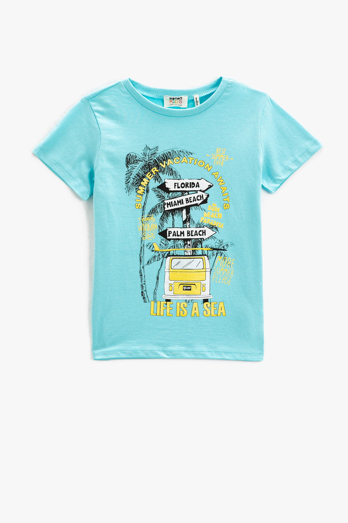 Koton Erkek Çocuk Tişört 3SKB10171TK Koton Erkek Çocuk Tişört 3SKB10171TK