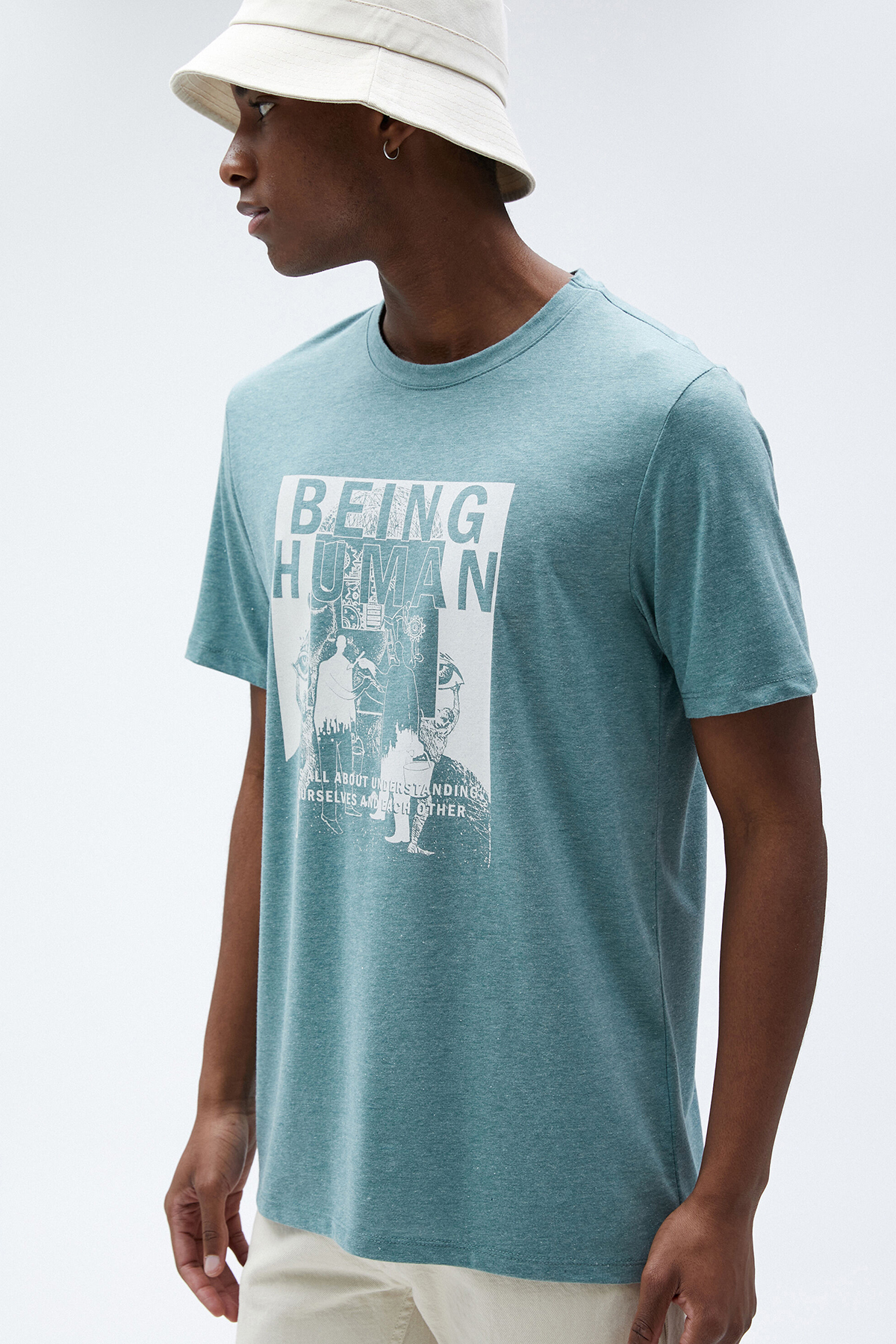 Koton Erkek Tişört 3SAM10457HK