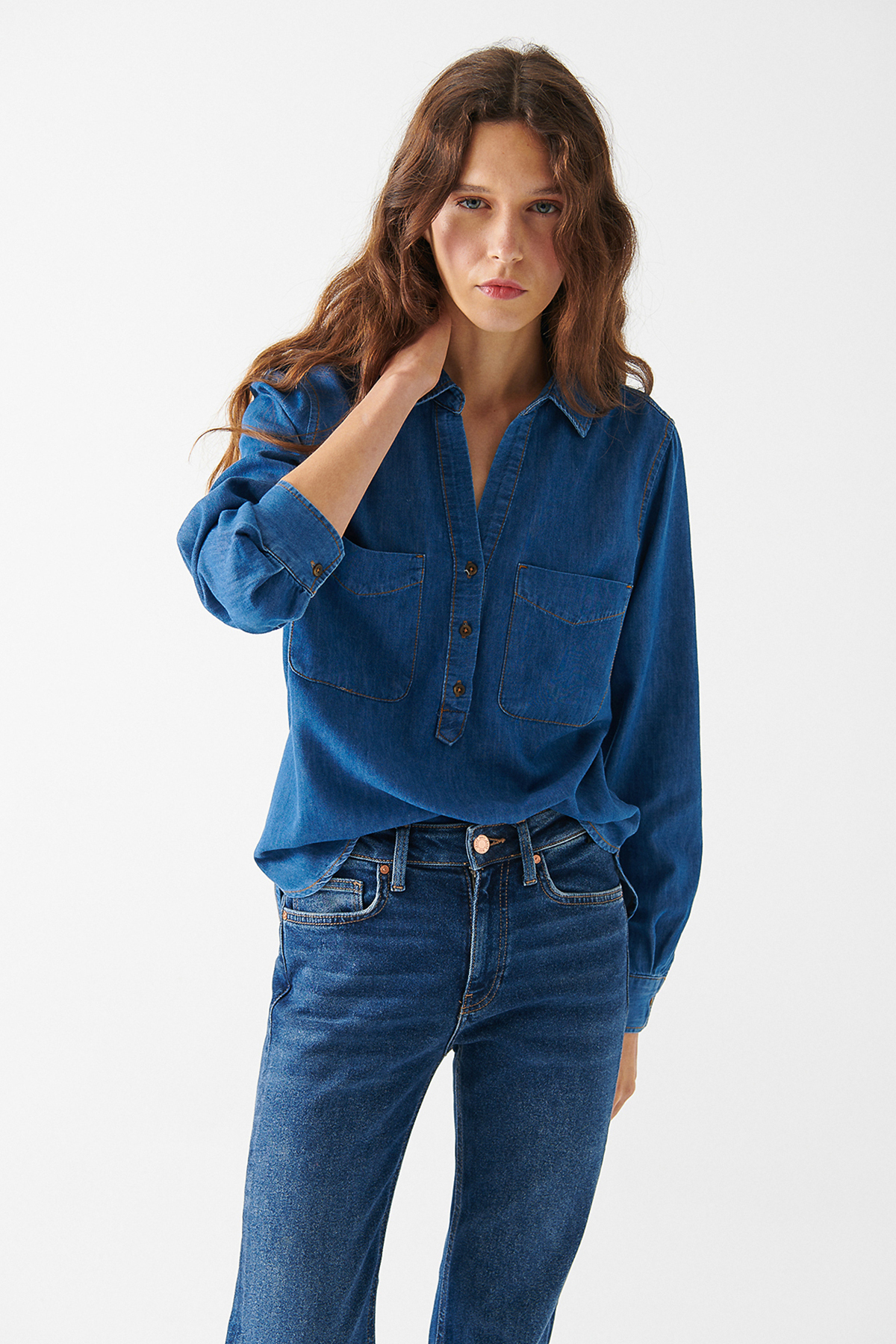 Mavi Kadın Gömlek M1210318-18790